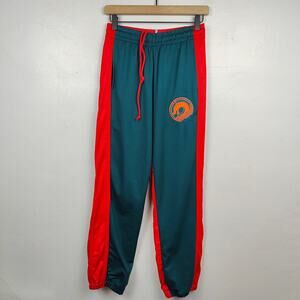McQ Alexander McQueen Track Pants Mens Small Red Green Joggers Genesis‎ II